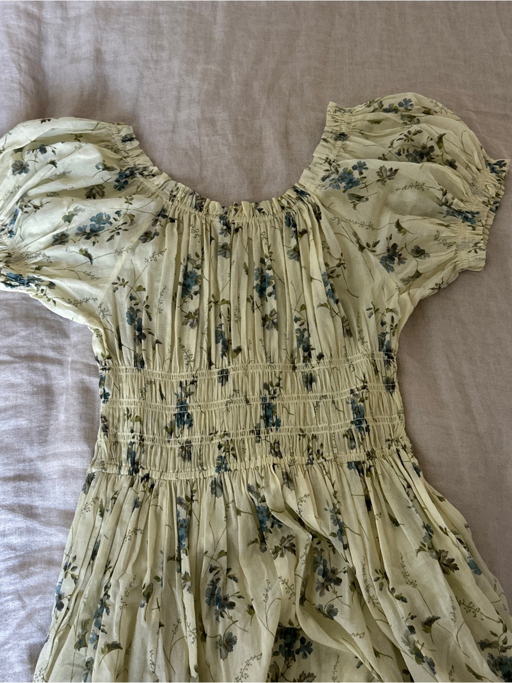 Doen Ashlynn Dress ~ Sunshine Prairie Rose - Picture 9 of 10